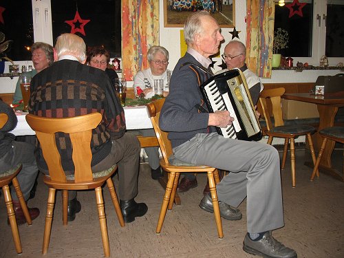 Weihnachtsfeier am 14. Dezember 2008