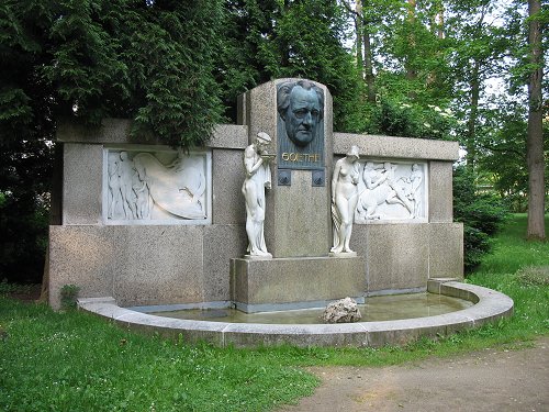 Goethe in Franzensbad/Františkovy Lazně