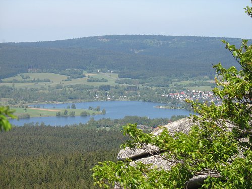 Rudolfstein: Weißenstädter See-Blick