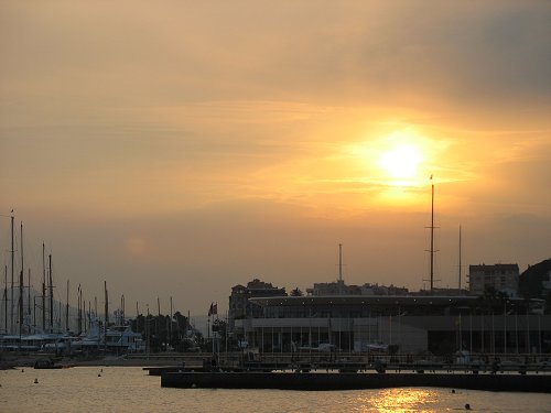 Himmel über Cannes