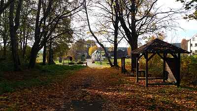 Neuhausen von der tschechischen Seite gesehen