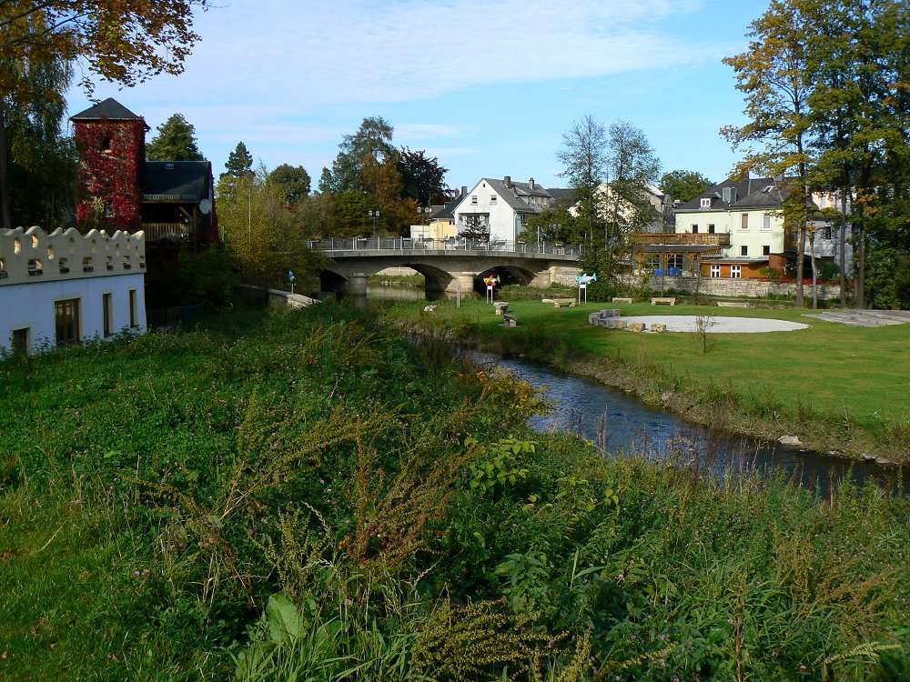 In Schwarzenbach an der Saale