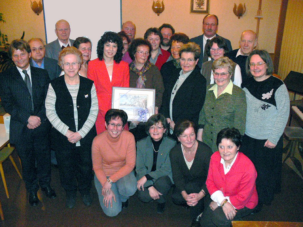 Chorleiterwechsel von Kimberly Ackermann, Weienstadt auf Jrgen Trger, Thierstein