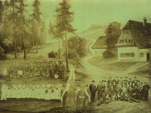 Gesangverein Liederkranz Marktleuthen - Fahnenweihe 1904