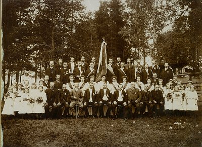 Gesangverein Marktleuthen - 50jhriges Jubilum 1906