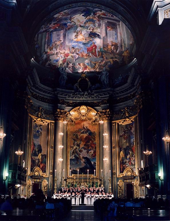 Die Singgemeinschaft Marktleuthen in Rom