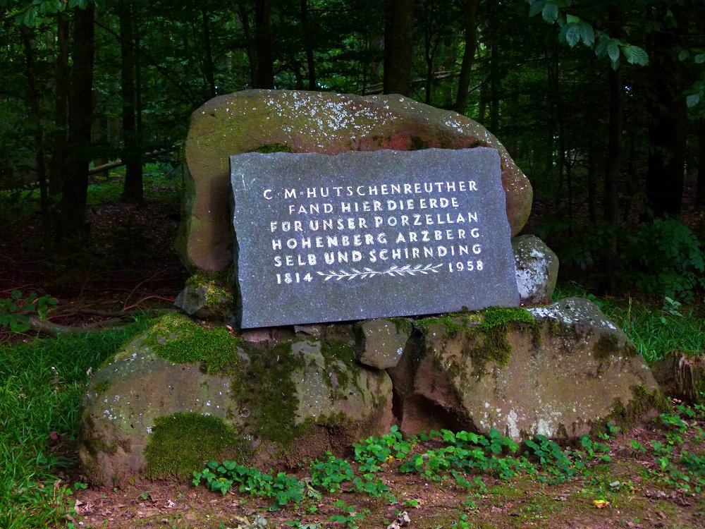 Hutschenreuther-Gedenkstein am Steinberg