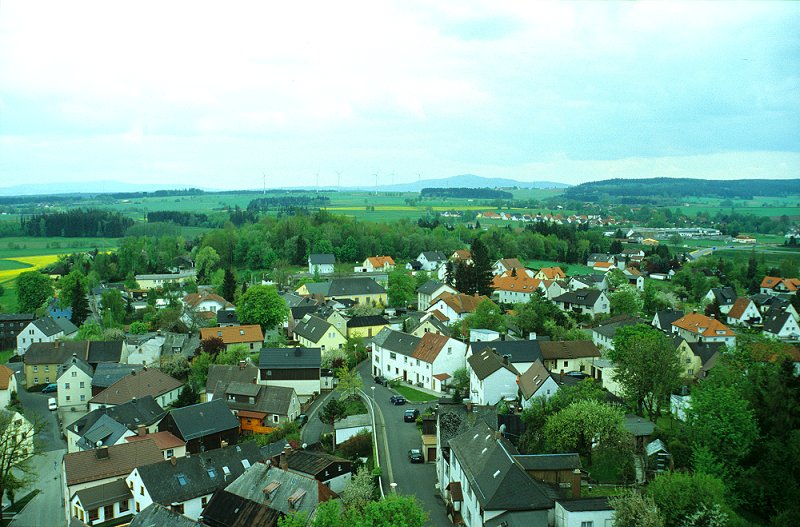 Thierstein - Aussicht vom Bergfried