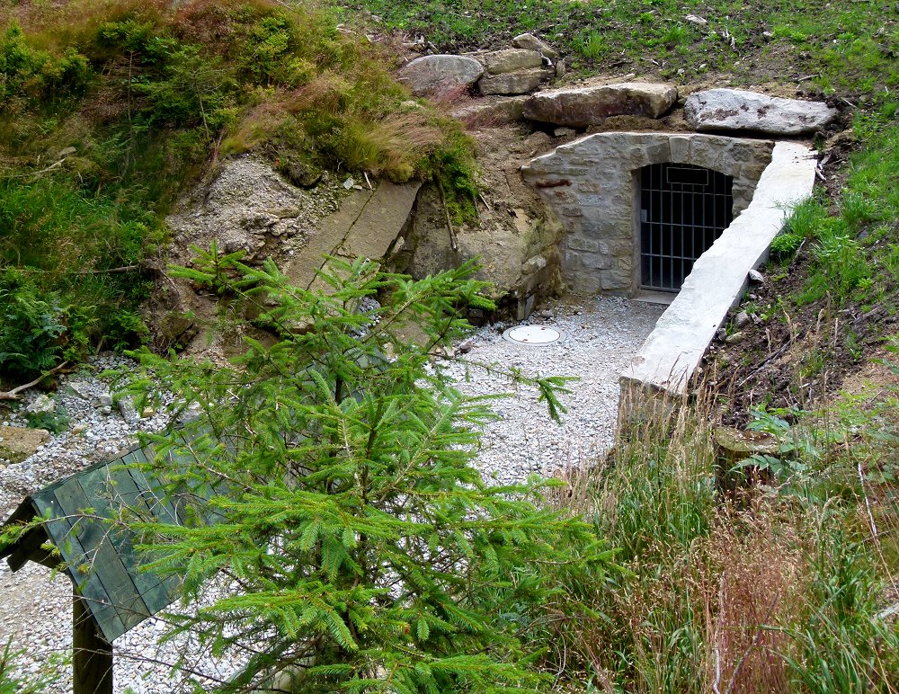 Bauzustand Besucherbergwerk Zinnerzgrube Werra 2015