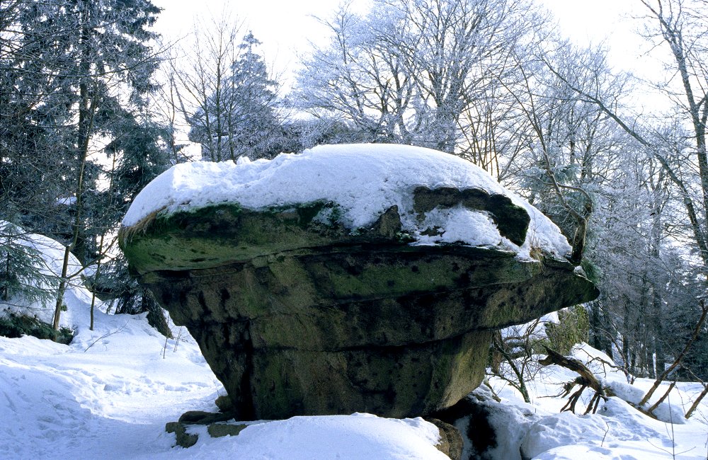 Der Teufelstisch im Winter