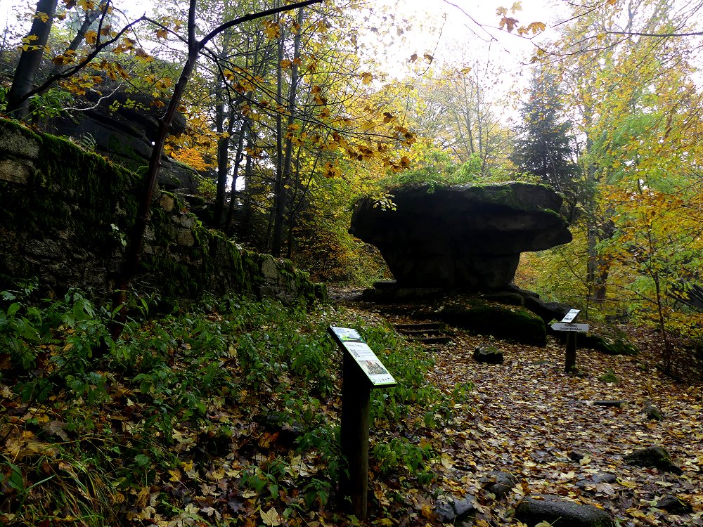 Der Teufelstisch auf dem Waldstein