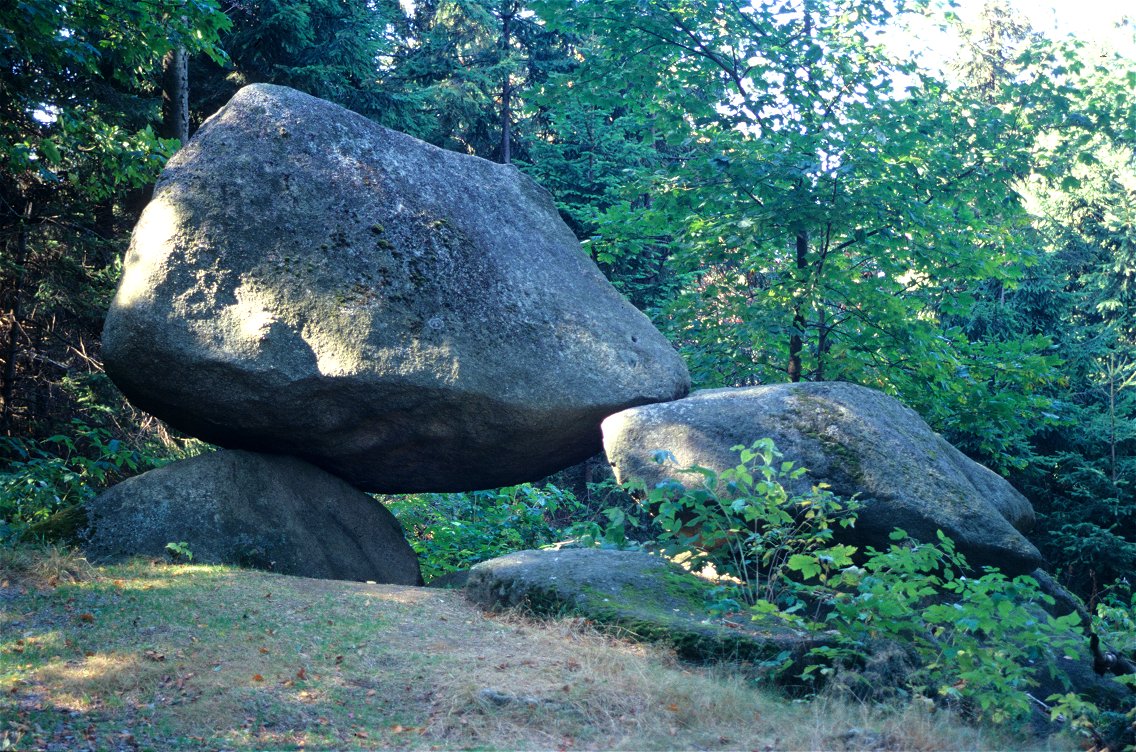 Felsengruppen aus Granit
