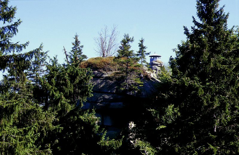 Waldstein - Aussichtskanzel "Schüssel"
