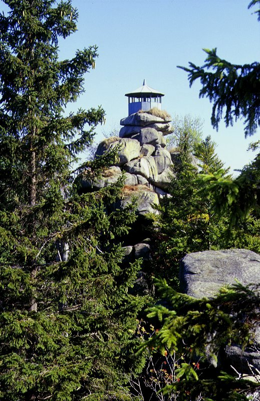 Waldstein - Aussichtskanzel "Schüssel"