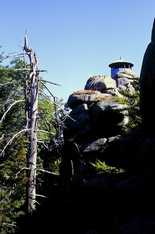 Waldstein - Aussichtskanzel "Schüssel"