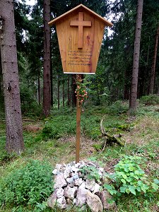 Gedenkkreuz in der Königsheide