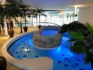 Die Therme in Bad Weißenstadt im Fichtelgebirge