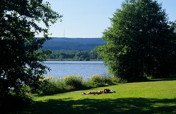 Weißenstadter See im Fichtelgebirge