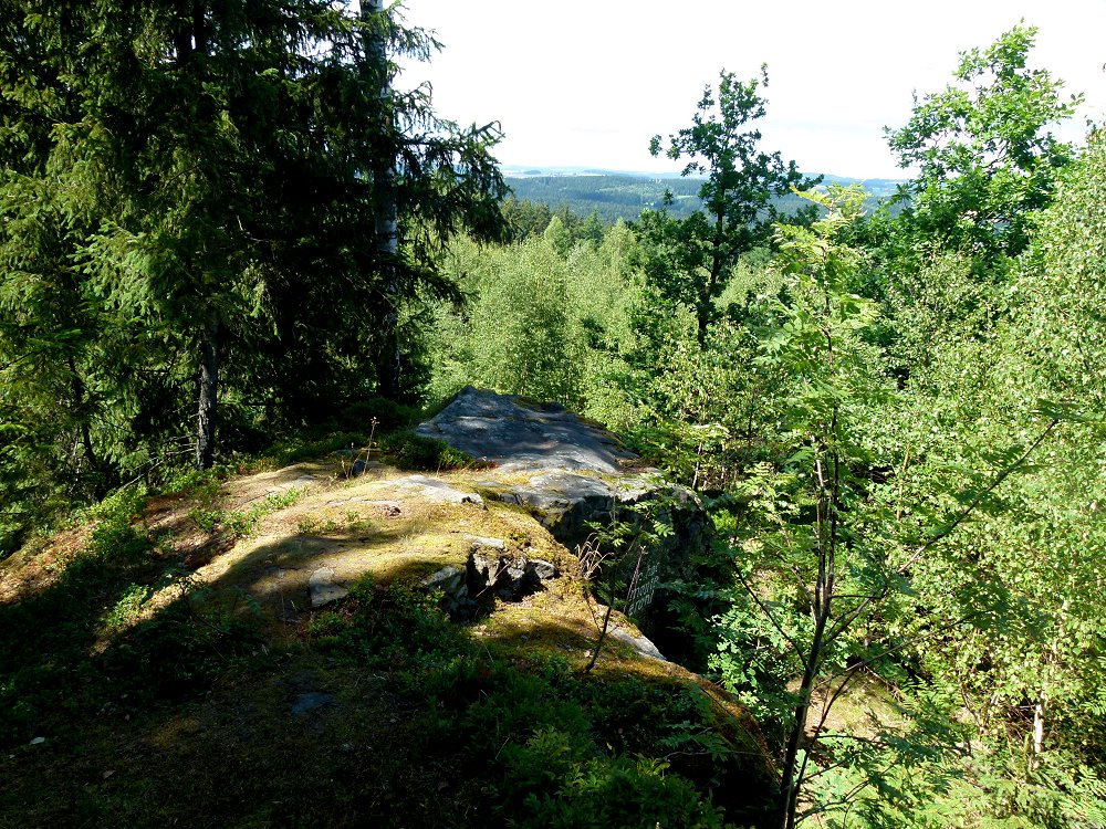 Gipfelfelsen des Weißensteins