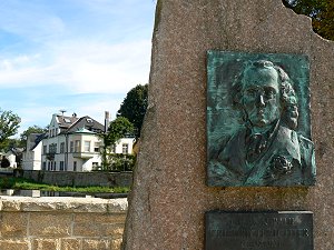 Jean Paul Denkmal in Schwarzenbach an der Saale
