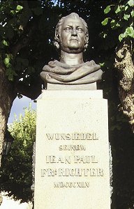 Jean Paul Denkmal in der Festspielstadt Wunsiedel