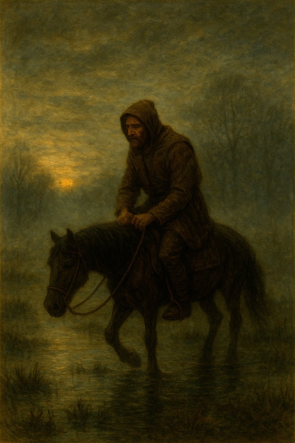 Der späte Reiter im Zeitelmoos Der späte Reiter im Zeitelmoos