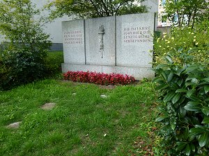 Grabstätte der Opfer des Todesmarsches vom KZ Buchenwald zum KZ Flossenbürg